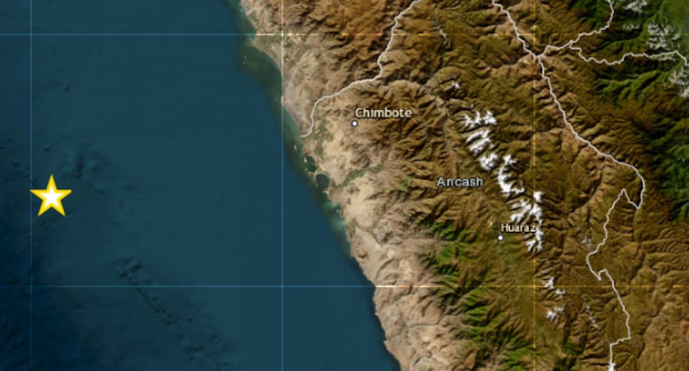 Un terremoto de magnitud 5,0 sacude Chimbote y la costa de Ancash