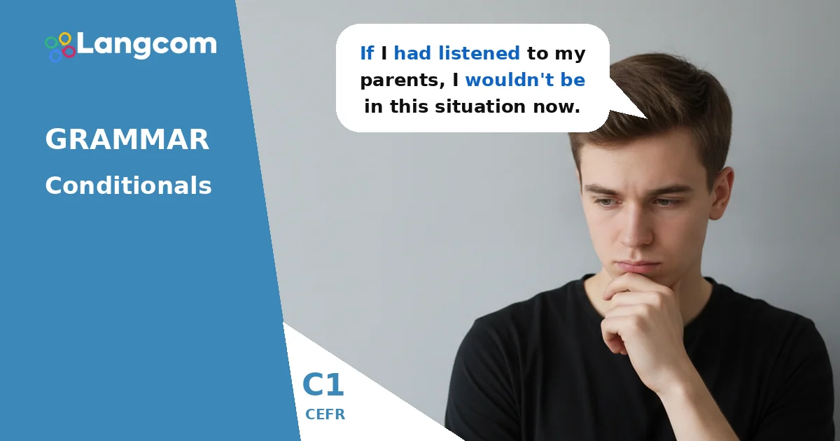 Mastering C1 Mixed Conditionals and Continuous Forms — C1 English grammar lesson by Langcom
