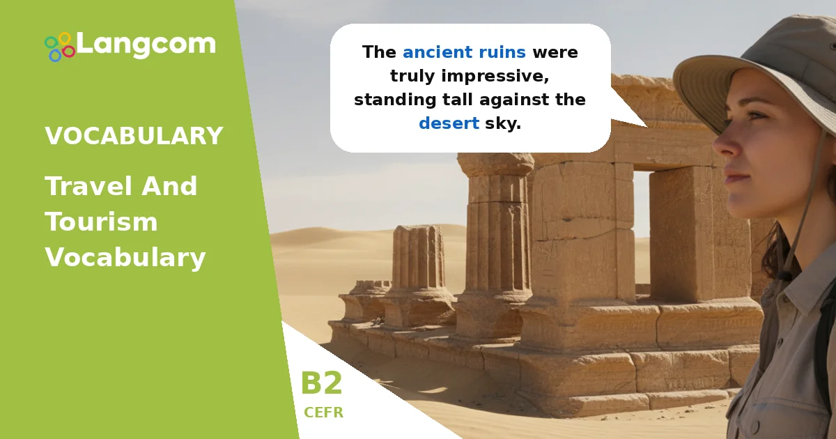 B2 Travel Adjectives: Describe Amazing Places in English — B2 English vocabulary lesson by Langcom