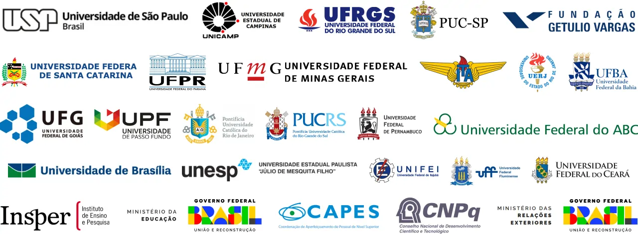 Certifications accepted by USP, UNICAMP, UFRJ, FGV, Banco do Brasil, Itaú Unibanco, and CAPES